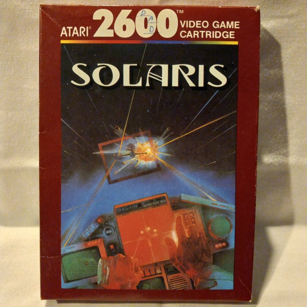 SOLARIS CIB - ATARI 2600 Red Label UN-Tested